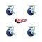 Service Caster Tool Box Caster Wheel Set 4'' Solid Polyurethane Swivel Casters, 4PK TOOL-SCC-30CS420-SPUB-TLB-4 - alternate 3